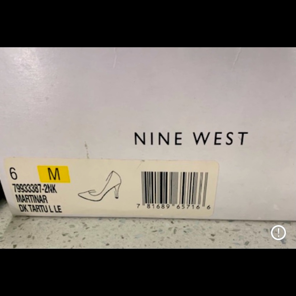 Nine West dark brown pumps